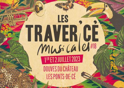 affiche 2023 les traver ce musicales