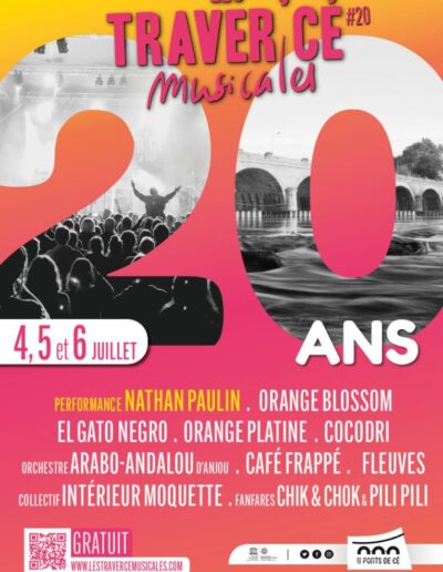 festival ete les traver ce musicales affiche 2025