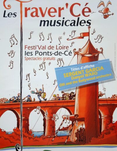 festival ete les traver ce musicales affiche 2008