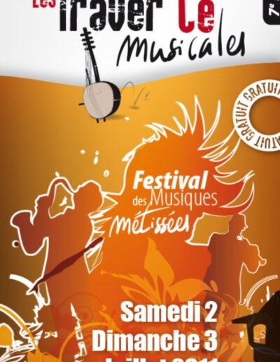 festival ete les traver ce musicales affiche 2011