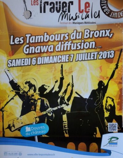 festival ete les traver ce musicales affiche 2013