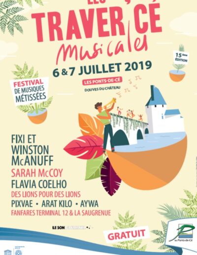 festival ete les traver ce musicales affiche 2019